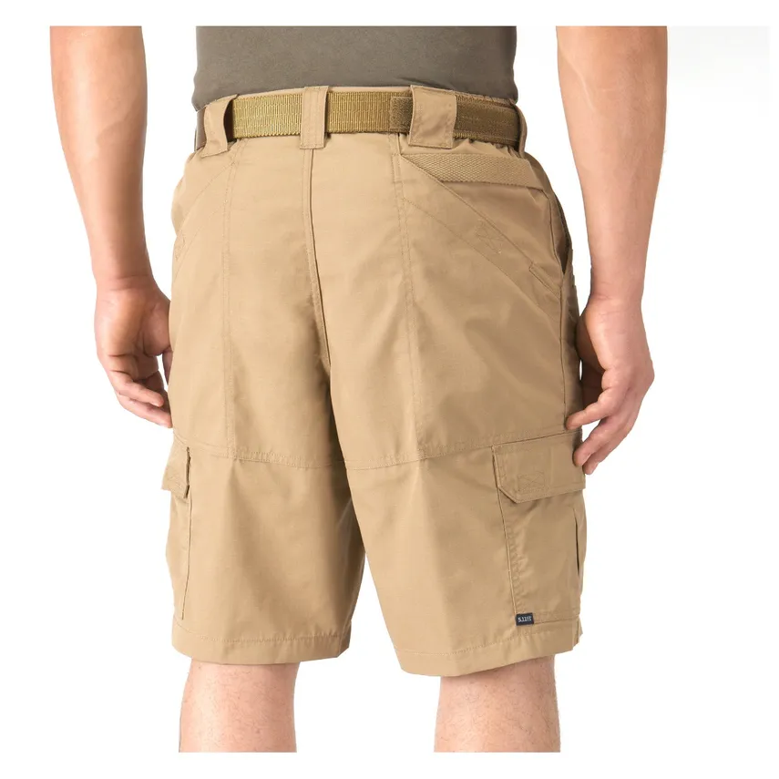 Cotton Stretch Cargo Shorts With Belt