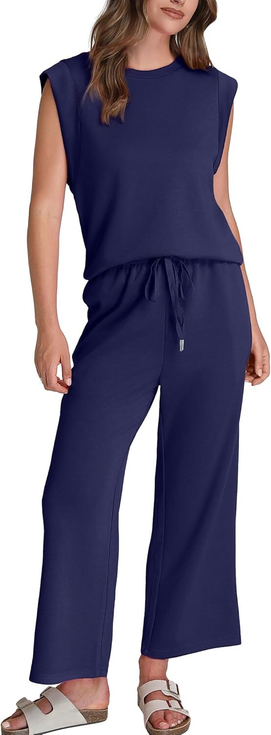 🔥Last Day Sale🔥6 pack for $24.67-Two Piece Sets for Women Spring/Summer Lounge Sets/made in USA