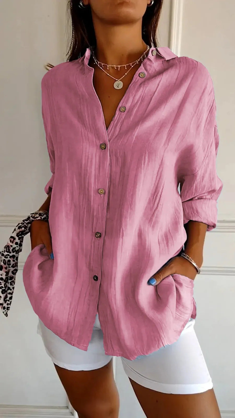 Cotton Linen Shirt