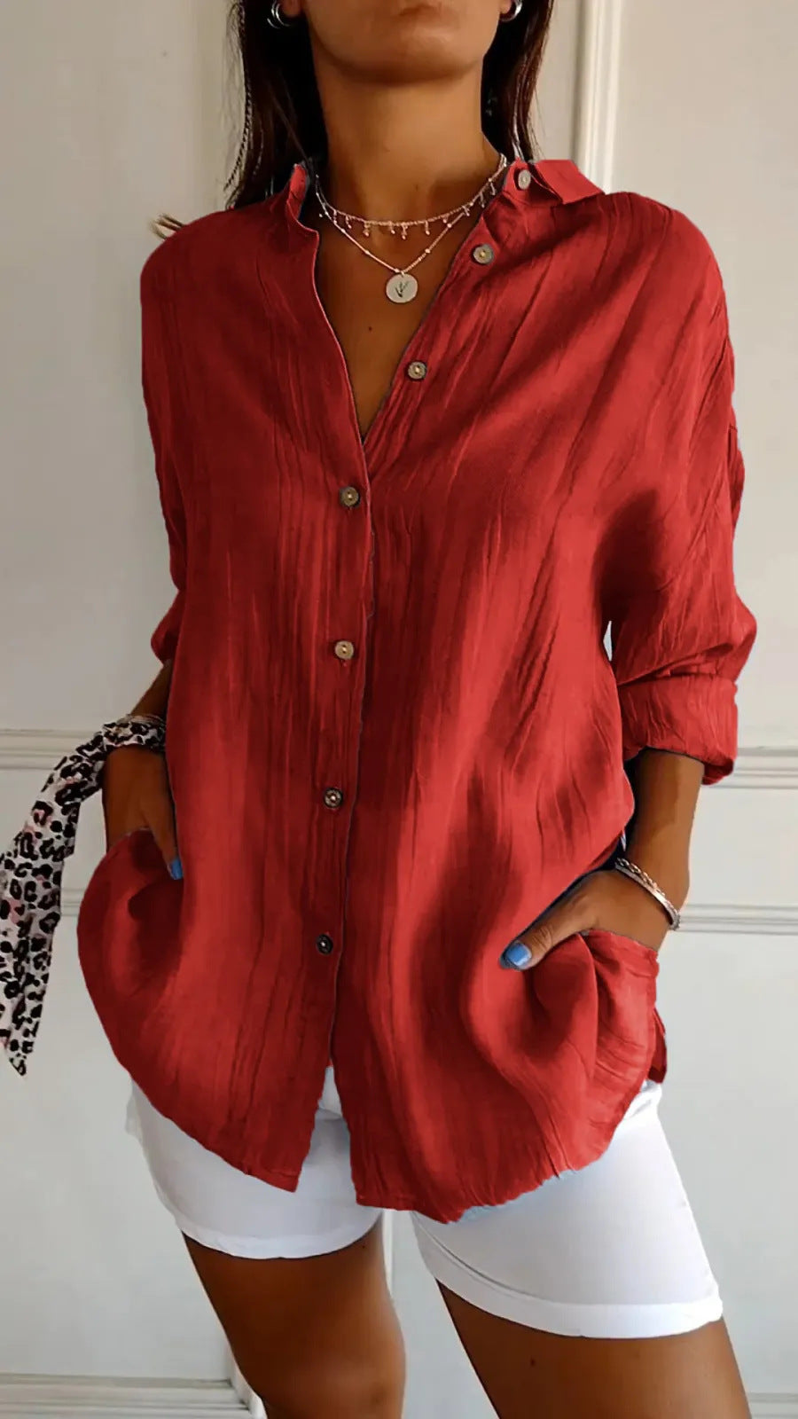 Cotton Linen Shirt