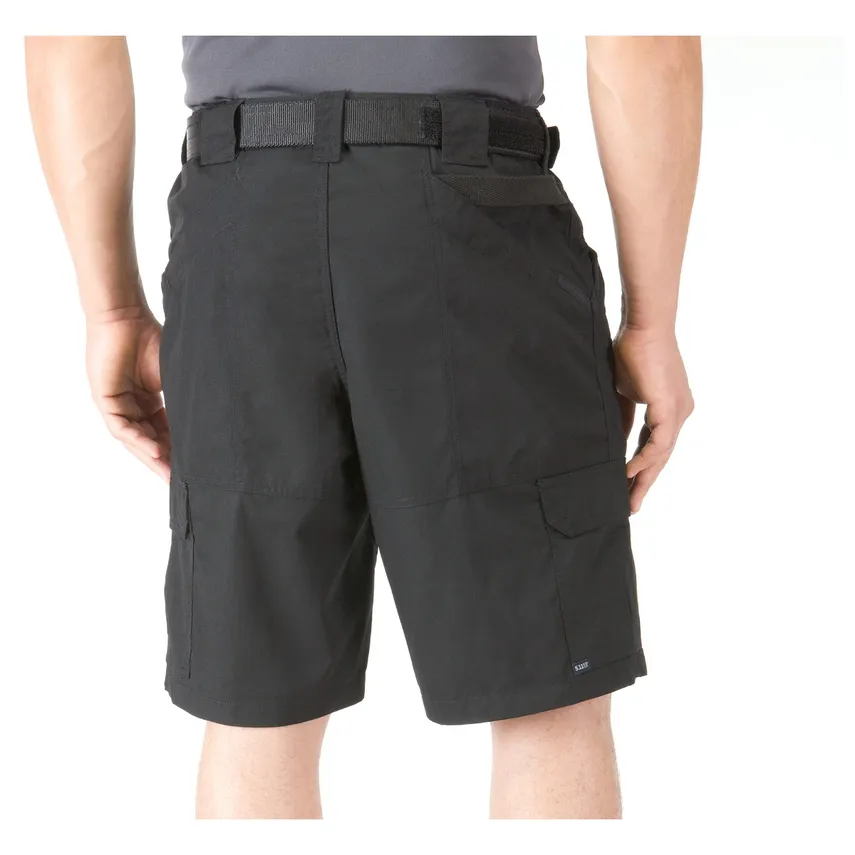 Cotton Stretch Cargo Shorts With Belt
