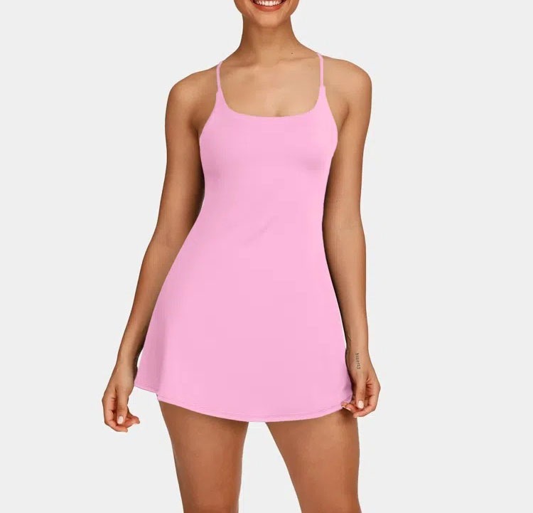 š„Flash Saleā” Softlyzero Plush Backless Active Dress-Easy Peezy
