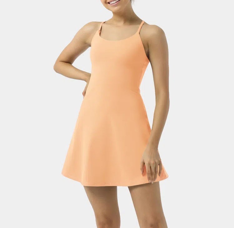 š„Flash Saleā” Softlyzero Plush Backless Active Dress-Easy Peezy