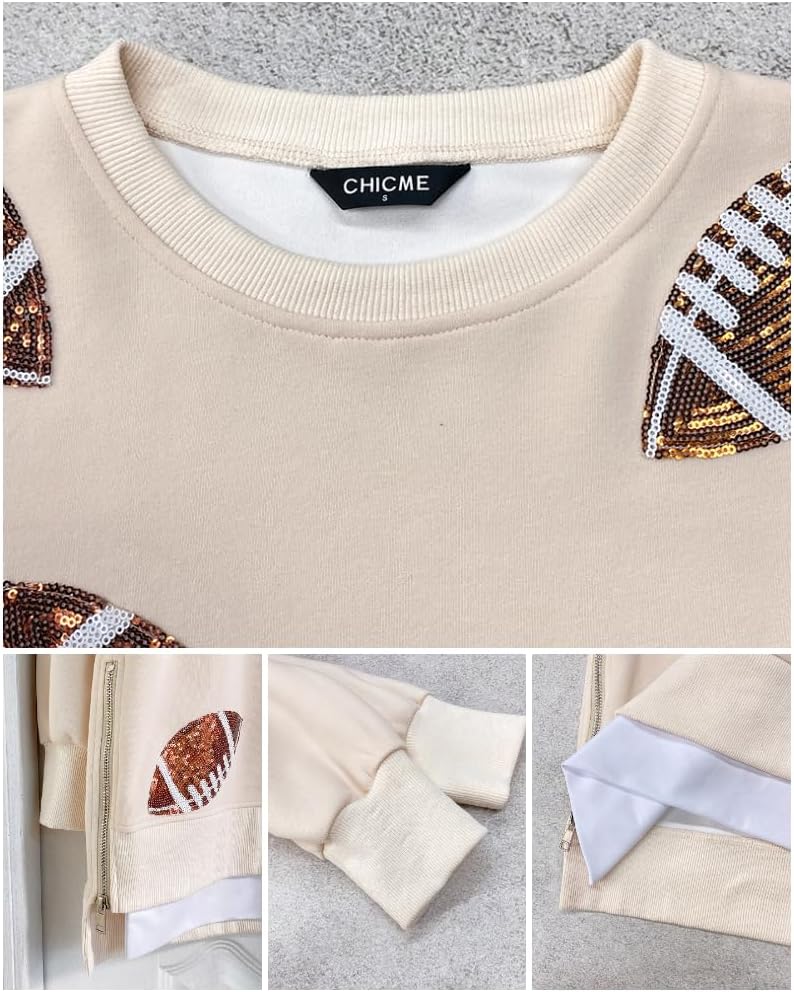 Womens Long Sleeve Zipper Slit Oversized Sweatshirt 2025 Casual Pullover Zipper Hoodies Fall Clothes