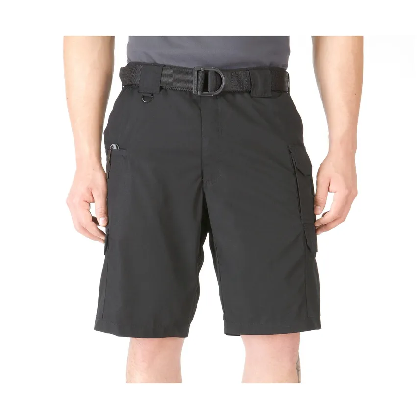Cotton Stretch Cargo Shorts With Belt