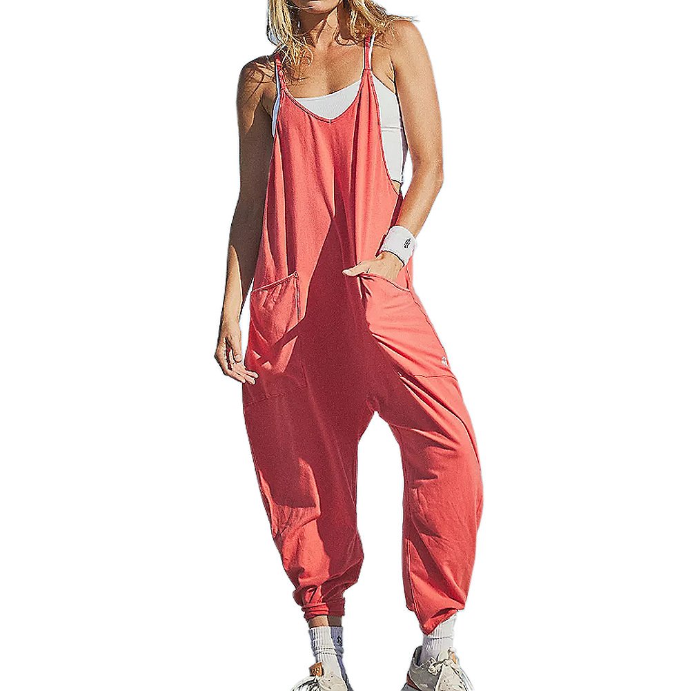 🔥Wide Leg Jumpsuit with Pockets