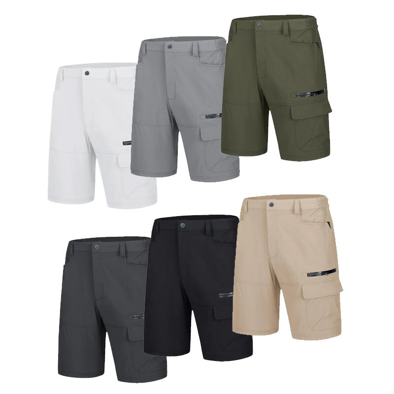 š„Men's Summer Lightweight Quick-Dry Work Shorts(Pockets on both the front and back)