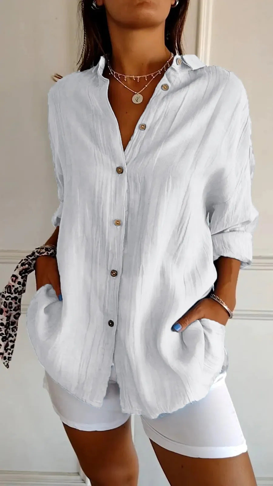 Cotton Linen Shirt