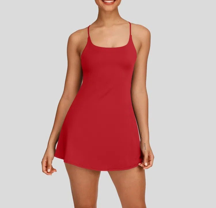 š„Flash Saleā” Softlyzero Plush Backless Active Dress-Easy Peezy