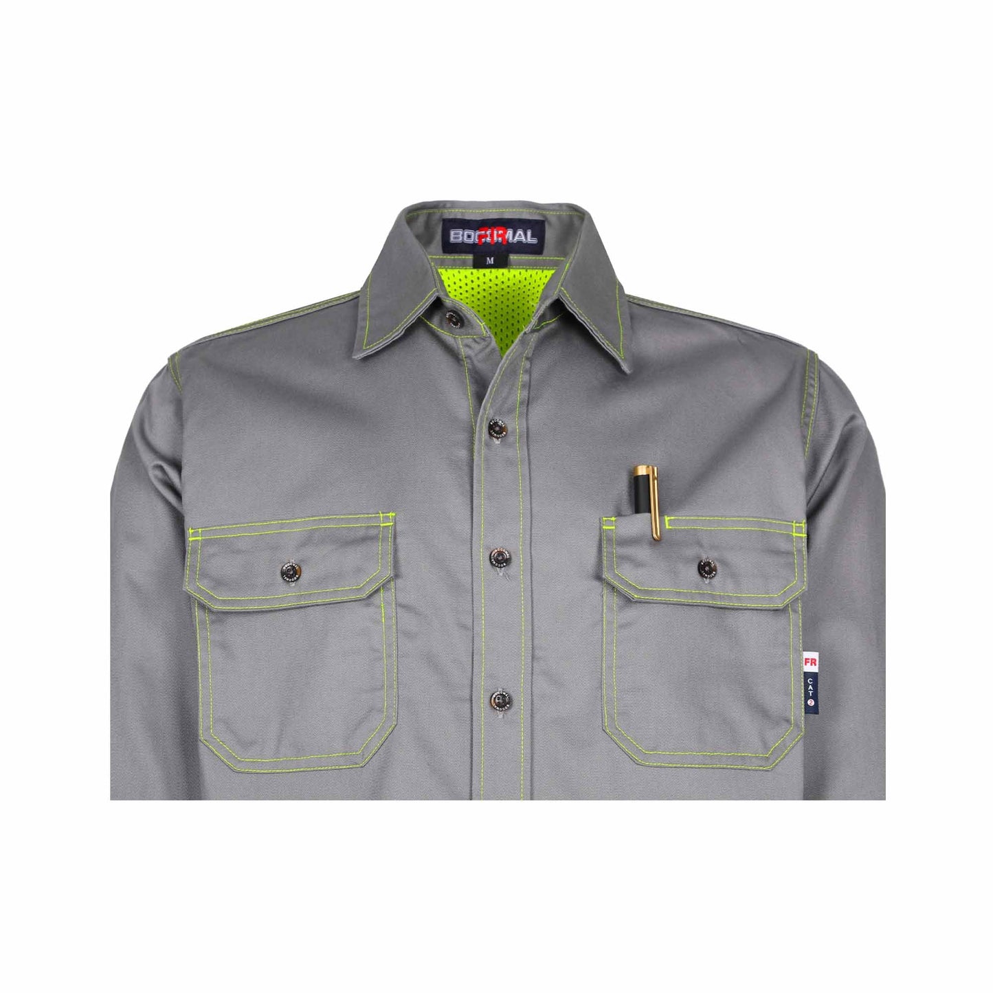 Solid Color Shirts/Vented Mesh Back & Underarm Breathable