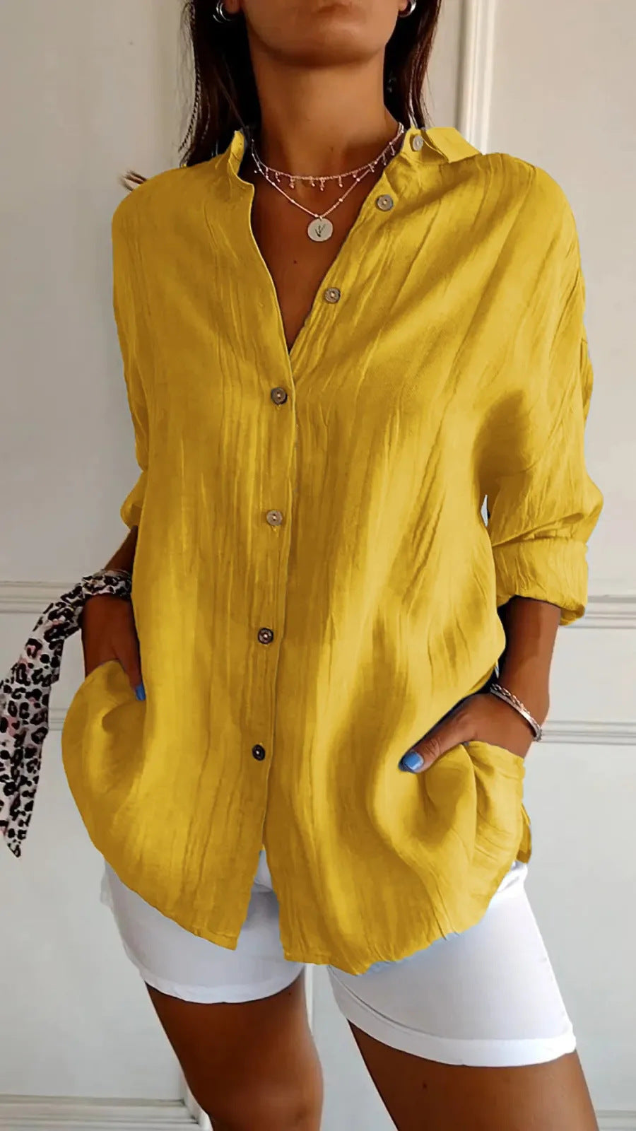 Cotton Linen Shirt