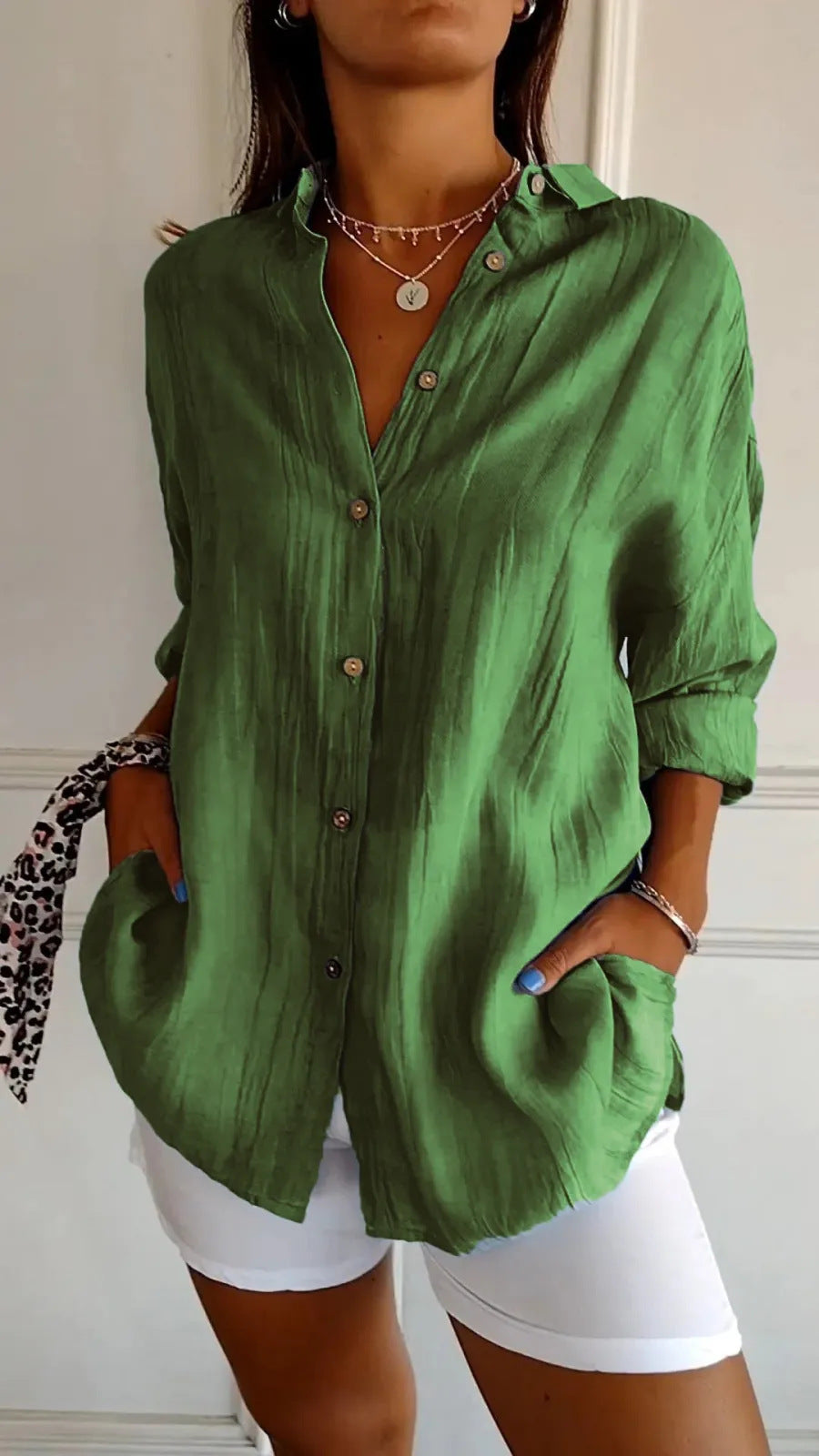 Cotton Linen Shirt