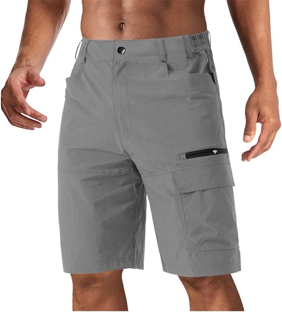 š„Men's Summer Lightweight Quick-Dry Work Shorts(Pockets on both the front and back)