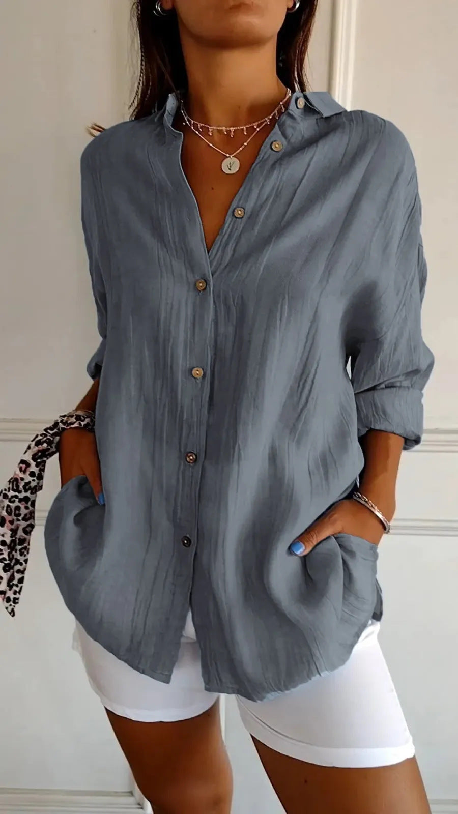 Cotton Linen Shirt