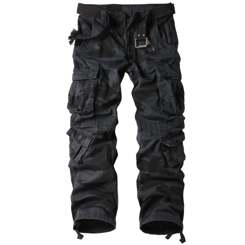 Men's Camouflage Outdoor Multi-Pocket Cargo Pants - Category 1