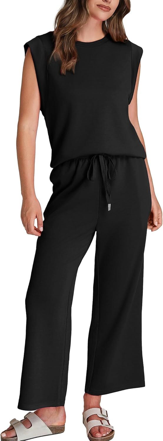 🔥Last Day Sale🔥6 pack for $24.67-Two Piece Sets for Women Spring/Summer Lounge Sets/made in USA