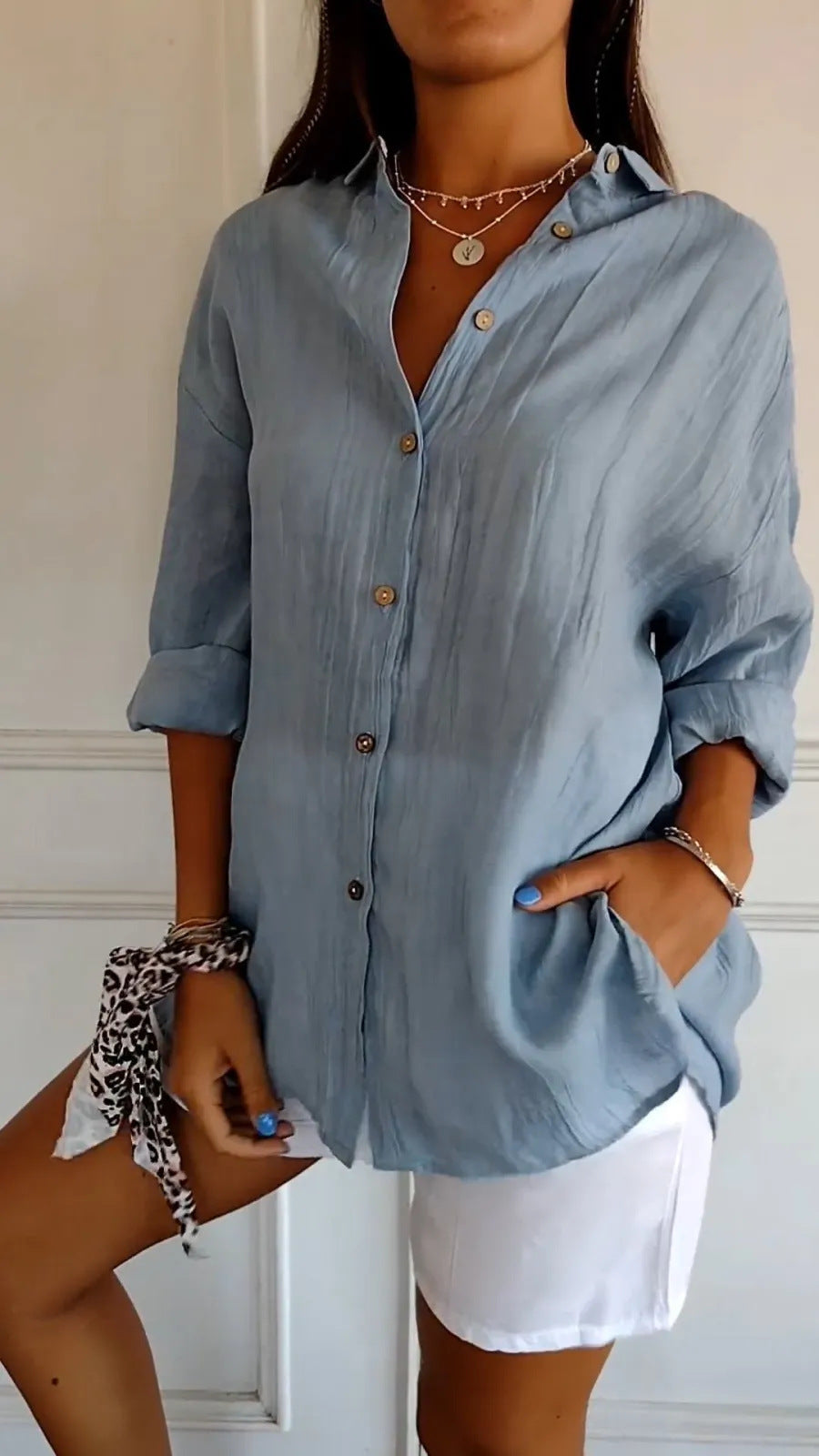 Cotton Linen Shirt