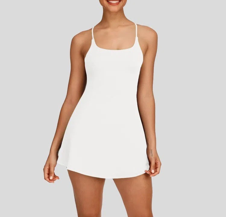 š„Flash Saleā” Softlyzero Plush Backless Active Dress-Easy Peezy