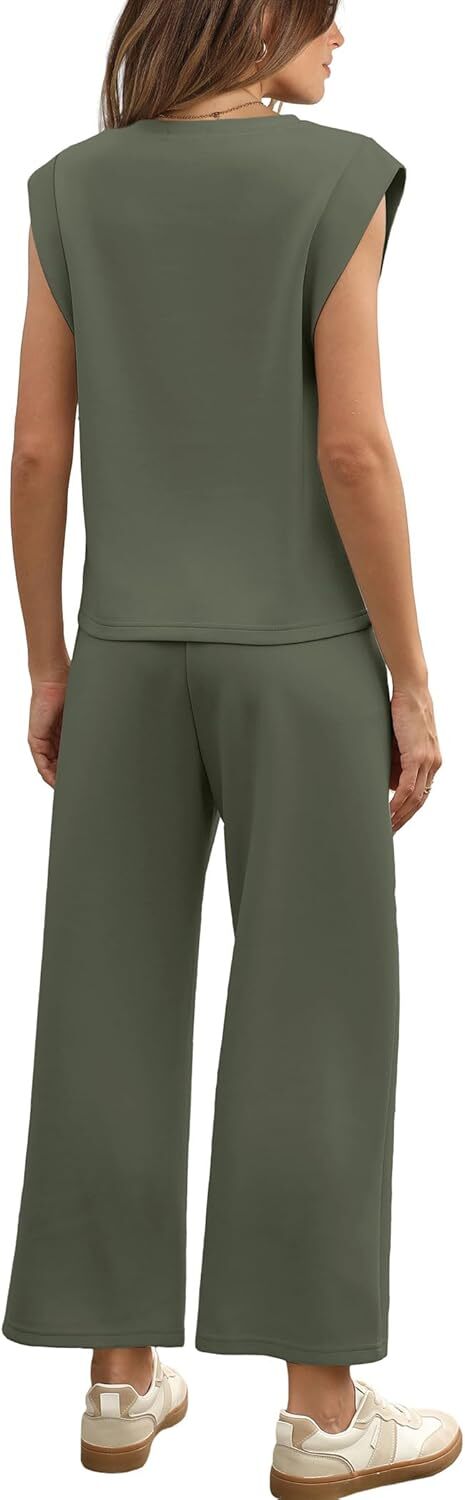🔥Last Day Sale🔥6 pack for $24.67-Two Piece Sets for Women Spring/Summer Lounge Sets/made in USA