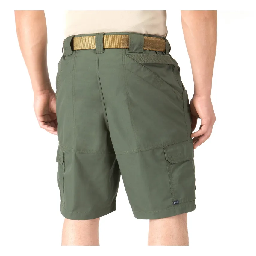 Cotton Stretch Cargo Shorts With Belt