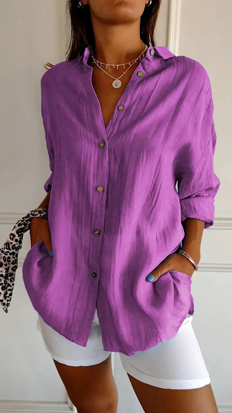 Cotton Linen Shirt