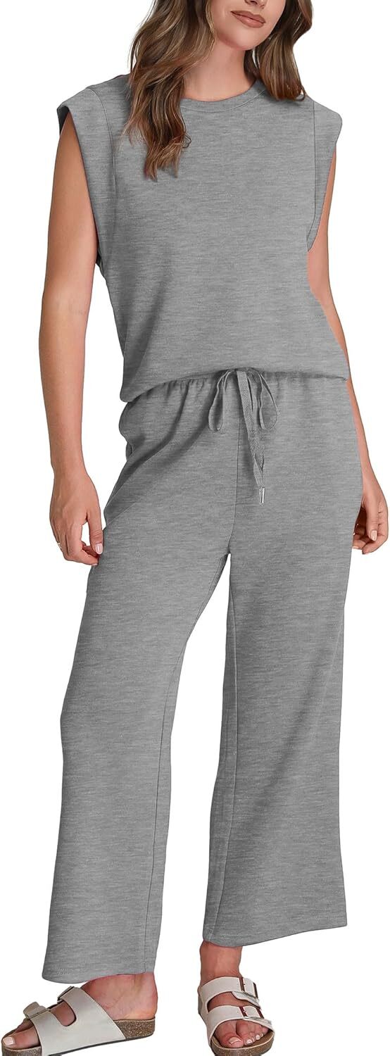 🔥Last Day Sale🔥6 pack for $24.67-Two Piece Sets for Women Spring/Summer Lounge Sets/made in USA