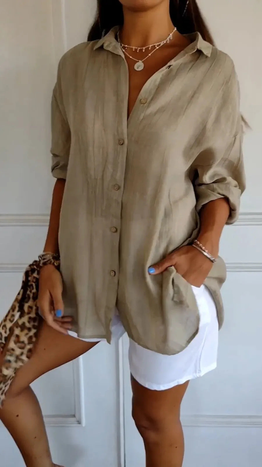 Cotton Linen Shirt