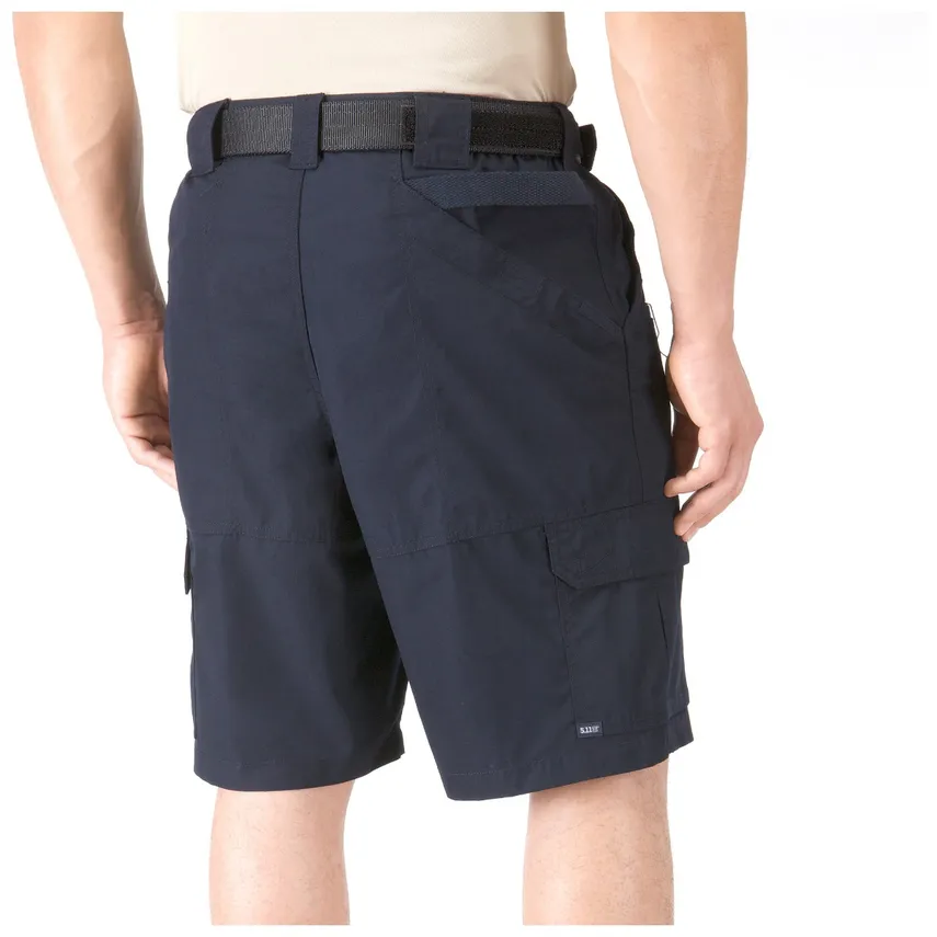 Cotton Stretch Cargo Shorts With Belt