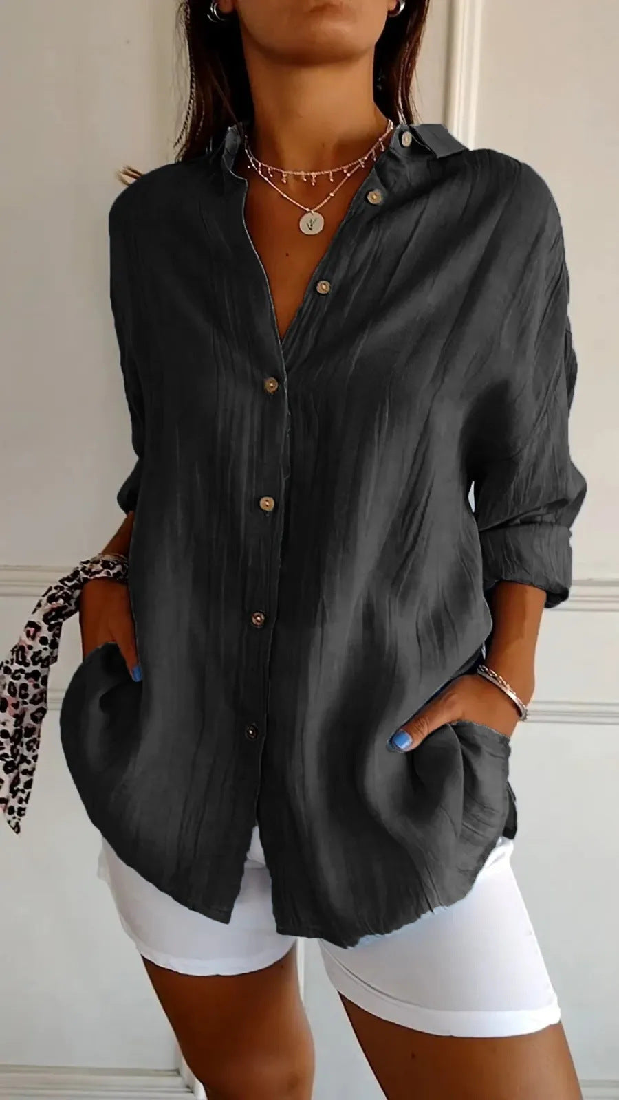 Cotton Linen Shirt