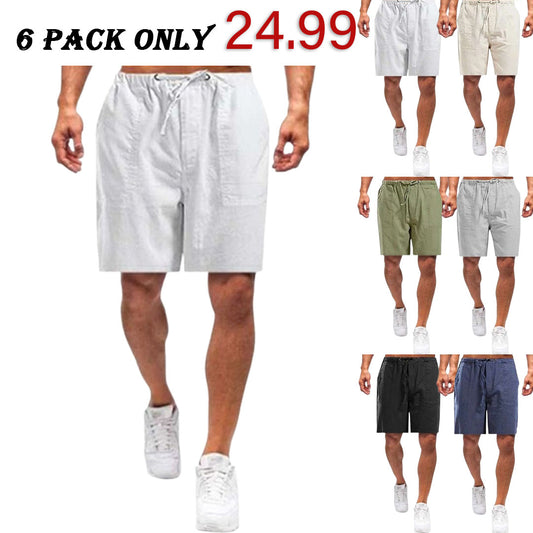 Casual Men's Casual Linen Shorts