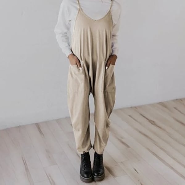 🔥Wide Leg Jumpsuit with Pockets