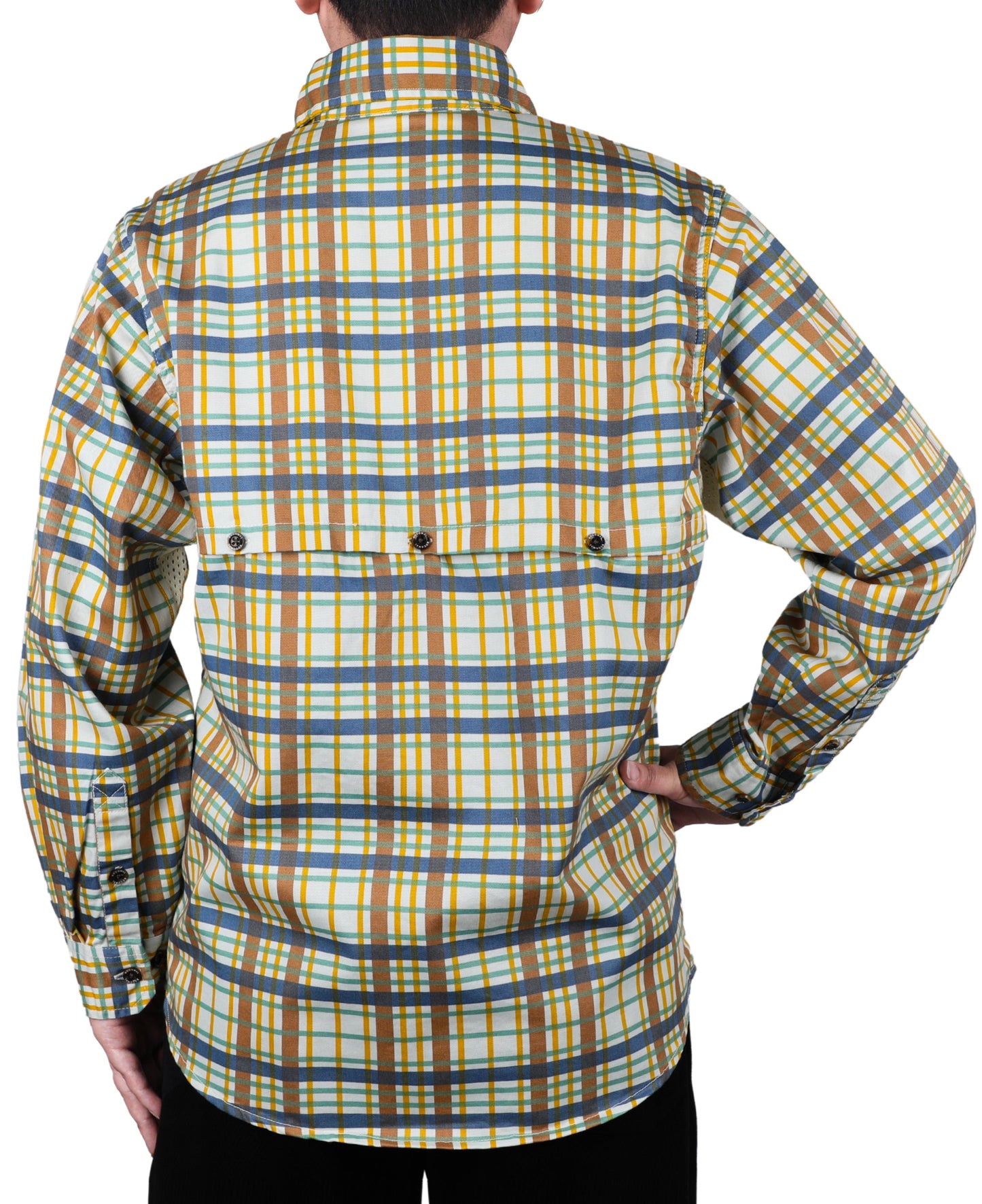 Solid Color Shirts/Vented Mesh Back & Underarm Breathable