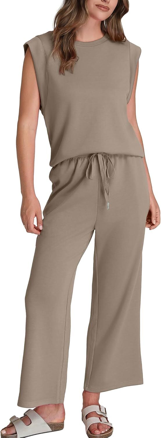 🔥Last Day Sale🔥6 pack for $24.67-Two Piece Sets for Women Spring/Summer Lounge Sets/made in USA
