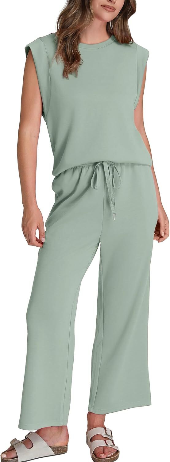 🔥Last Day Sale🔥6 pack for $24.67-Two Piece Sets for Women Spring/Summer Lounge Sets/made in USA