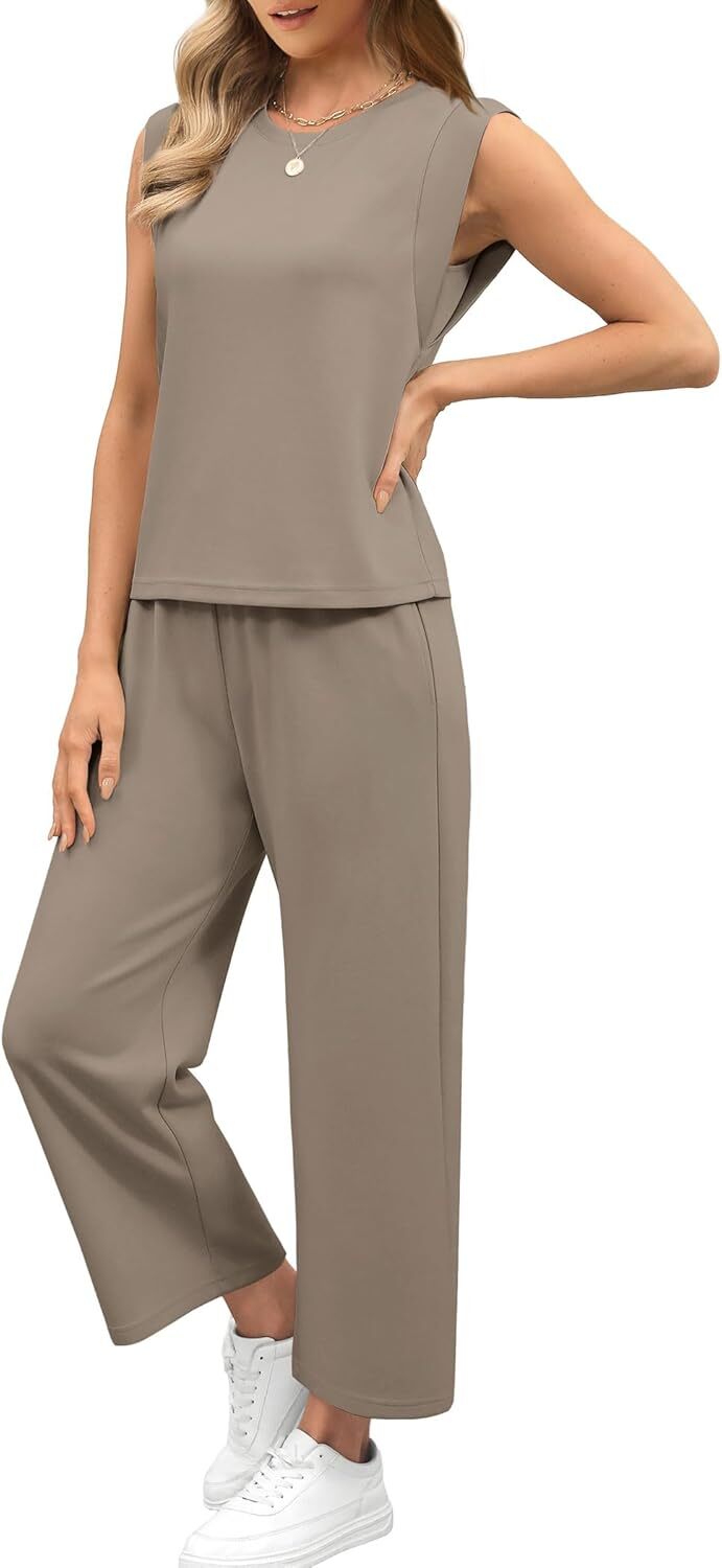 🔥Last Day Sale🔥6 pack for $24.67-Two Piece Sets for Women Spring/Summer Lounge Sets/made in USA