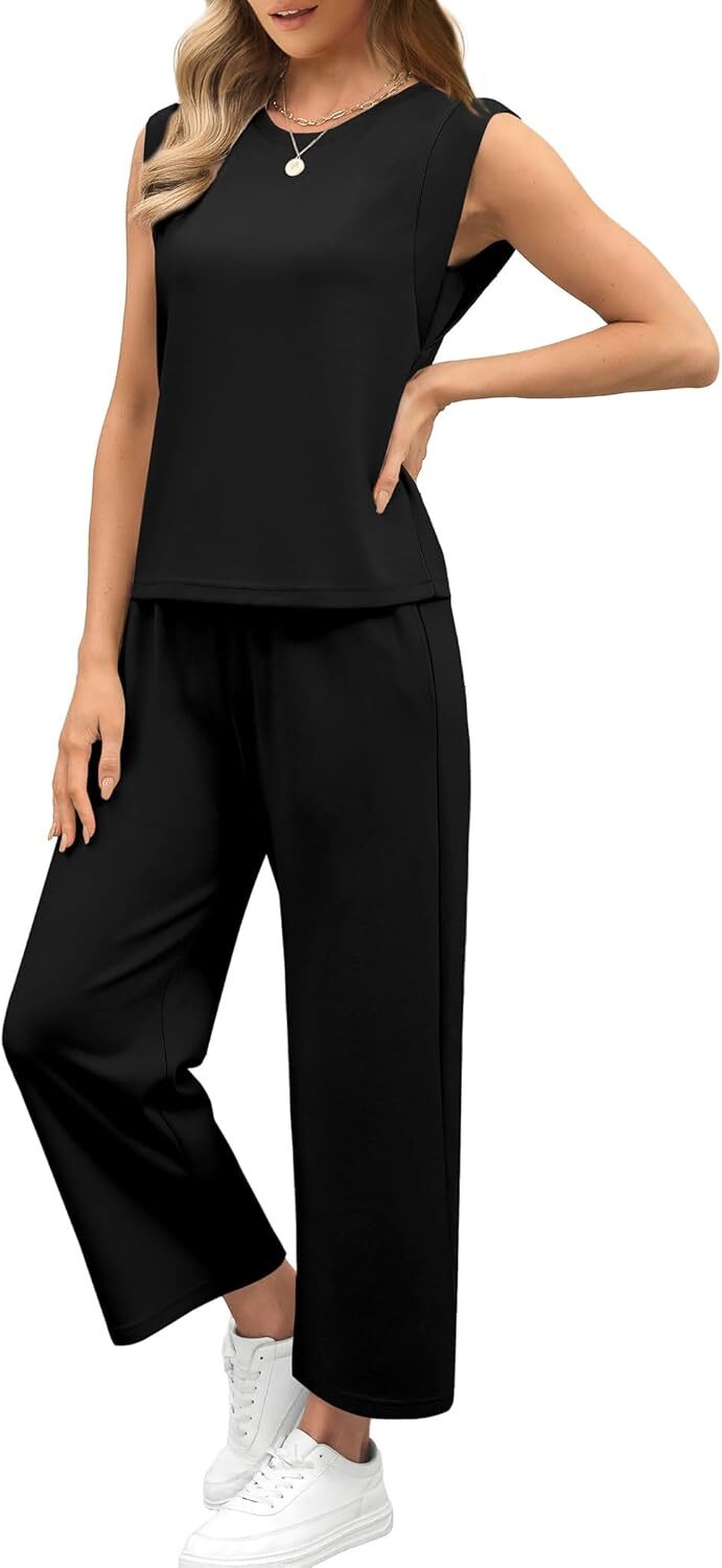 🔥Last Day Sale🔥6 pack for $24.67-Two Piece Sets for Women Spring/Summer Lounge Sets/made in USA