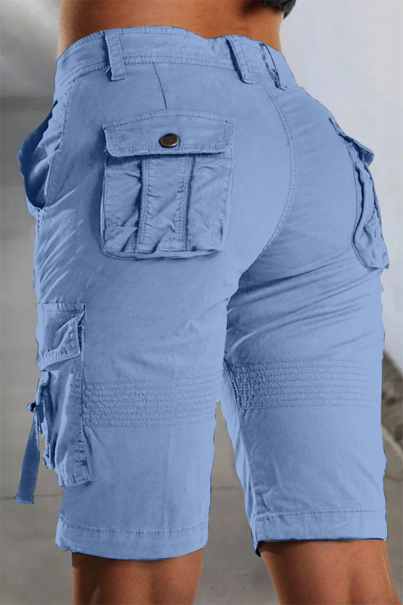 New Hot 2025🔥Stretch cargo shorts with flap pockets design