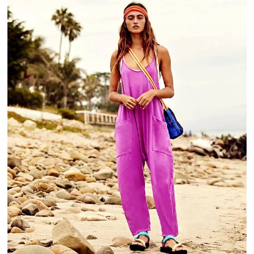 🔥Wide Leg Jumpsuit with Pockets
