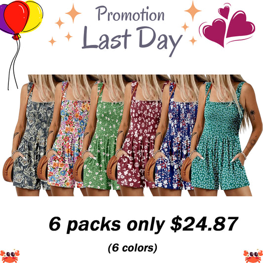 Women 2025 Casual Loose Short Overalls One Piece Sleeveless Jumpsuits